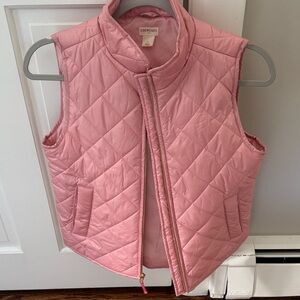 Crewcuts Light Pink Quilted Vest